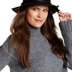 Accesorii Femei Theodora Callum Purl Stitch Panama Hat BLACK