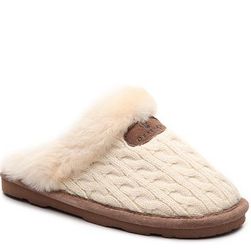 Incaltaminte Femei Bearpaw Effie Slippers Ivory