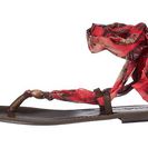Incaltaminte Femei MIA Drina Red Paisley
