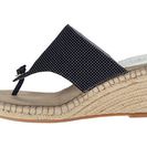 Incaltaminte Femei Johnston Murphy Ainsley Thong Navy White Dot