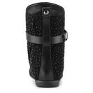 Incaltaminte Femei Giuseppe Zanotti Suede Sequin Band Boot Black