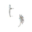 Bijuterii Femei Forever21 Iridescent Faux Gem Ear Cuffs Silvermulti