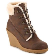 Incaltaminte Femei DOLCE by Mojo Moxy Fresco Wedge Bootie Brown