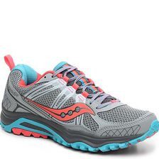 Incaltaminte Femei Saucony Grid Excursion TR 10 Trail Running Shoe - Womens GreyOrangeBlue