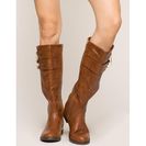 Incaltaminte Femei CheapChic Rebel Without Rules Boot Cognac