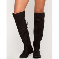 Incaltaminte Femei CheapChic At The Top Boot Black