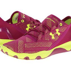 Incaltaminte Femei Under Armour UA Speedformtrade Apollo Vent AubergineHigh-Vis YellowHigh-Vis Yellow