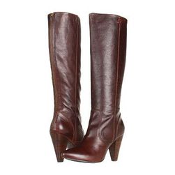 Incaltaminte Femei Frye Regina Zip Boot Dark Brown Soft Vintage Leather