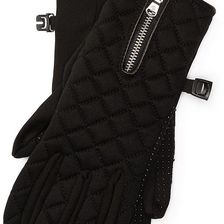 Ralph Lauren Diamond-Quilted Tech Gloves Black/Black