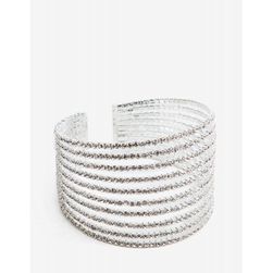 Bijuterii Femei CheapChic Gala Rib Cage Rhinestone Cuff Met Slvr