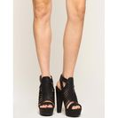 Incaltaminte Femei CheapChic Material Girl Platform Black