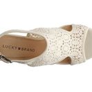 Incaltaminte Femei Lucky Brand Raynelle Wedge Sandal Ivory