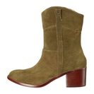Incaltaminte Femei Adrienne Vittadini Fonzie Khaki Burnished Split Suede