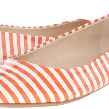 Nine West Onlee3 White/Orange Synthetic