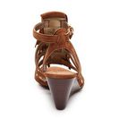 Incaltaminte Femei Sam Edelman Sandra Wedge Sandal Cognac