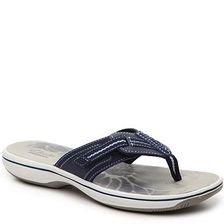 Incaltaminte Femei Clarks Brinkley Jazz Flip Flop Navy
