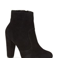 Incaltaminte Femei Steve Madden Rancee Platform Bootie Women BLACK-SUEDE