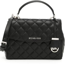 Michael Kors Ava Medium Satchel Bag BLACK