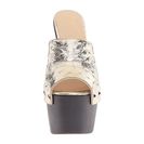 Incaltaminte Femei Giuseppe Zanotti Print High Clog w Studs Stuky Platino