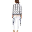 Accesorii Femei BCBGMAXAZRIA Batik Tile Wrap Dark Ink