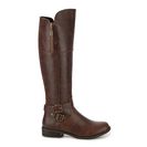 Incaltaminte Femei G by GUESS Heylow Wide Calf Riding Boot Brown