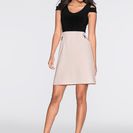 Rochie jersey cu fermoare 