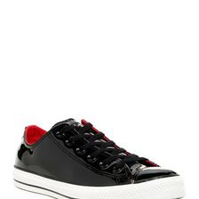 Incaltaminte Femei Converse Chuck Taylor Patent Leather Sneaker Unisex BLACK