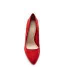 Incaltaminte Femei Forever21 Faux Suede Pumps Red
