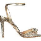 Incaltaminte Femei Badgley Mischka Amanda II Platino Glitter FabricMetallic