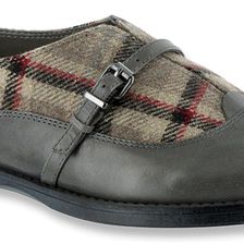Bella-Vita Reese Grey/Stone Plaid Flannel