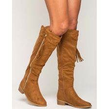 Incaltaminte Femei CheapChic Greta-1 Never Not Chillin Boot Cognac