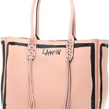 Lanvin Small Shopper Bag PINK BLACK