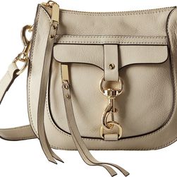 Rebecca Minkoff Dog Clip Saddle Bag Khaki