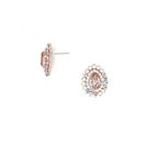 Bijuterii Femei Forever21 Iridescent Rhinestone Studs Rose goldmulti