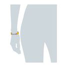 Bijuterii Femei Marc by Marc Jacobs Key Items Simple Leather Bracelet Yellow Jacket