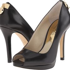 Michael Kors Hamilton Peep Black 1