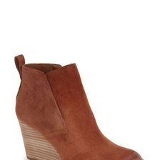 Incaltaminte Femei Lucky Brand Yoniana Wedge Bootie CHIPMUNK OILED SUEDE