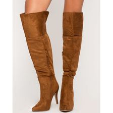 Incaltaminte Femei CheapChic Go With The Flow Boot Cognac