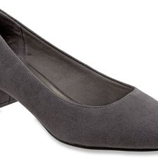 Trotters Lola Dark Grey Suede