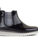 Incaltaminte Femei Cougar Kensington Rain Boot BlackCheckered