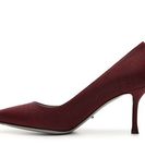 Incaltaminte Femei Sergio Rossi Mesh Pointed Toe Pump Burgundy