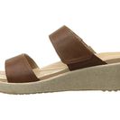 Incaltaminte Femei Crocs A-Leigh 2-Strap Mini Wedge HazelnutChai