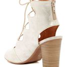 Incaltaminte Femei BC Footwear Vivacious Lace-Up Sandal SILVER METALLIC WASH