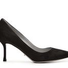 Incaltaminte Femei Sergio Rossi Suede Pointed Toe Pump Black