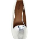 Incaltaminte Femei Abound Ricky Flat SILVER MIRROR FAUX PATENT