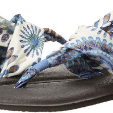Sanuk Yoga Sling 2 Prints Indigo Pinwheel