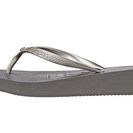 Incaltaminte Femei Havaianas Highlight Glamour Flip Flops Steel Grey