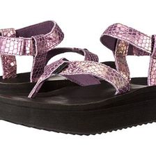 Incaltaminte Femei Teva Flatform Sandal Iridescent Plum