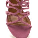 Incaltaminte Femei CheapChic Loop There It Is Caged Stiletto Heels Mauve
