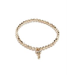 Bijuterii Femei GUESS Gold-Tone Stretch Charm Bracelet gold
